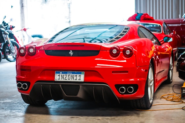 Ferrari F430 back view, Author: Nathan Mateus