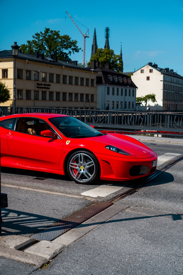 Ferrari F430 side view, Author: Oskar Yildiz