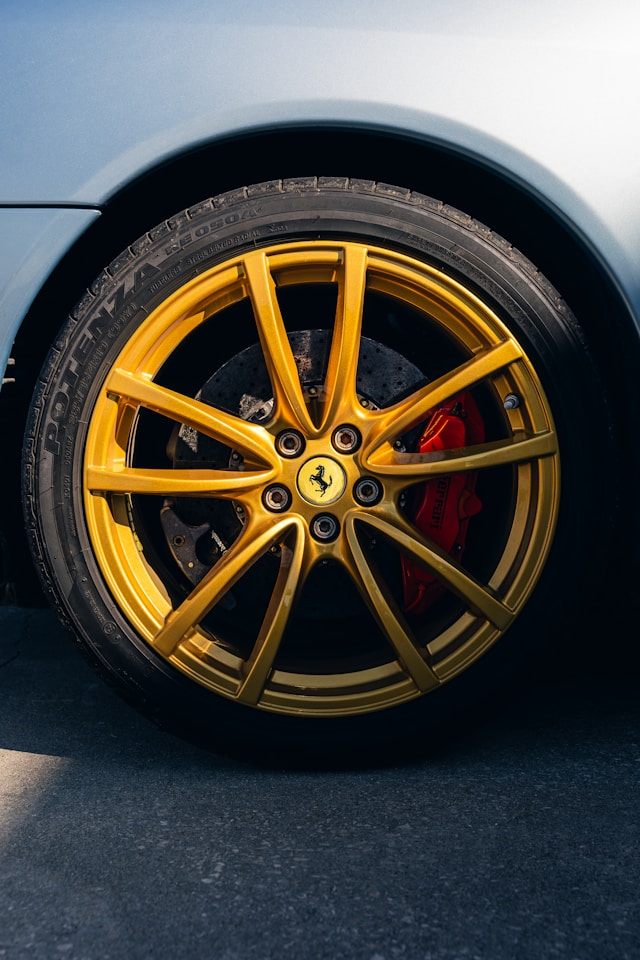 Ferrari F430 wheel view, Author: Tiago Ferreira
